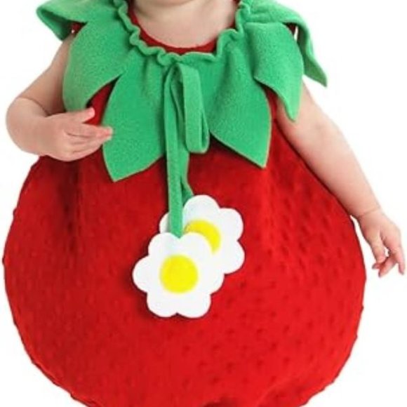 Other - Toddler Strawberry Halloween Costume.- Size 12-18 month - NWT